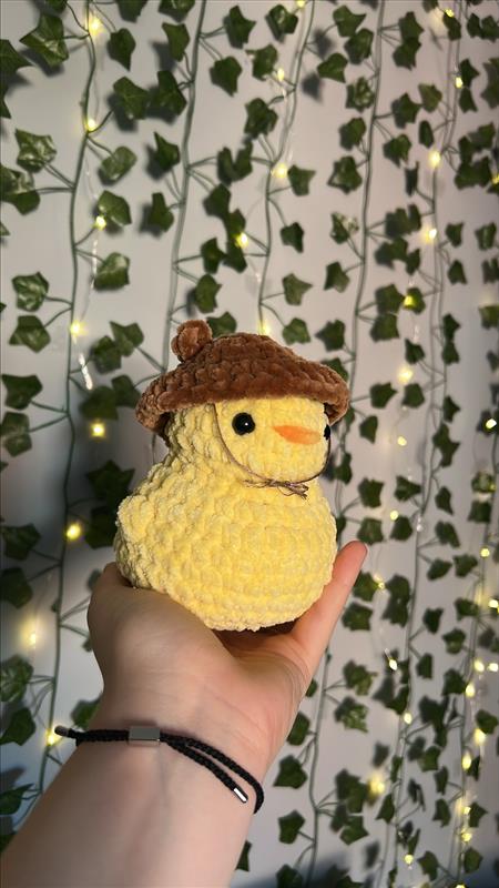 Duck in Bear Hat