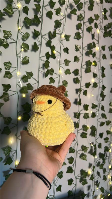 Duck in Bear Hat