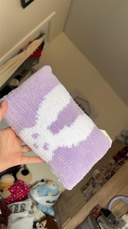 Two-Sided Bunny Pillow