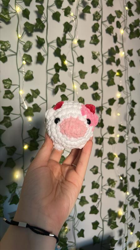Mini Crochet Cow