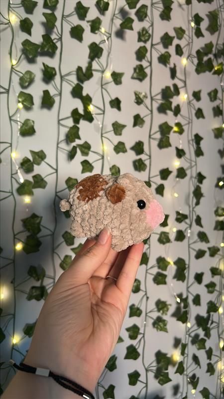 Mini Crochet Cow