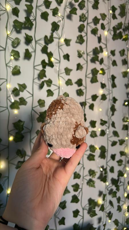 Mini Crochet Cow