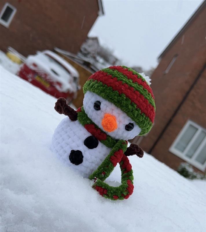 Crochet Snowman